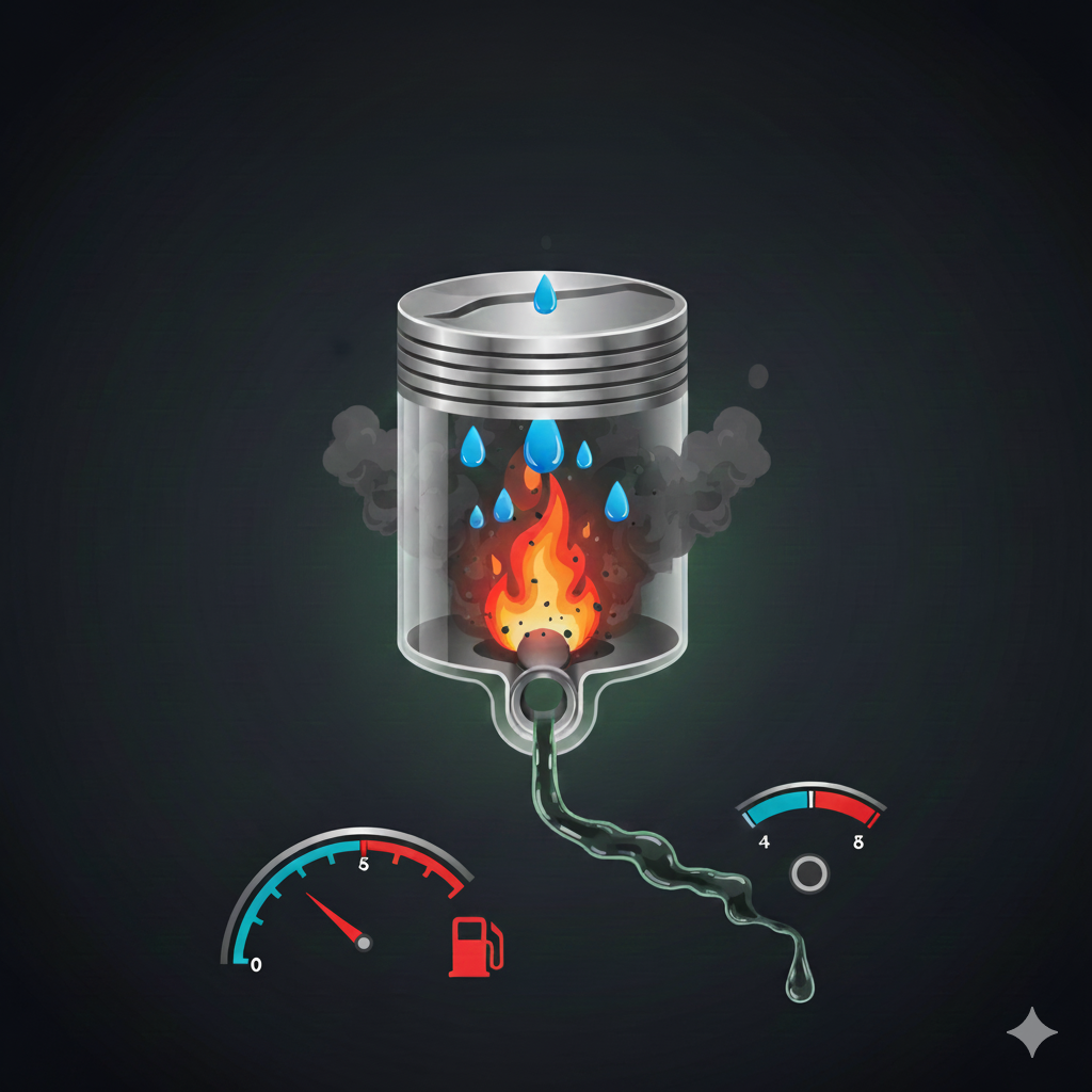 รถกินน้ำมันผิดปกติ